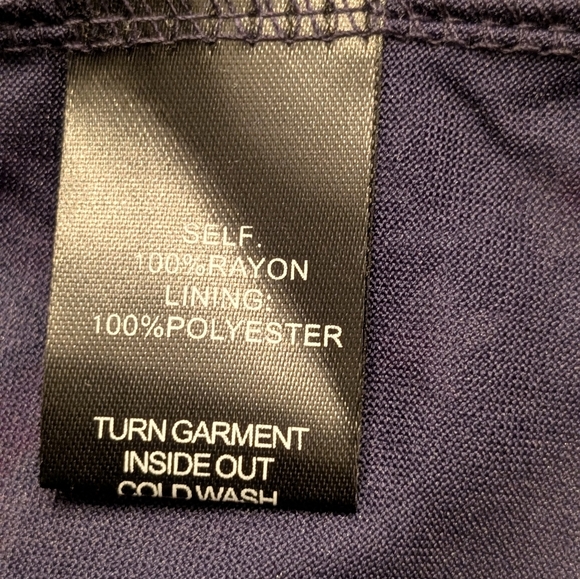 Lapis Floral Sleeveless Dress  M - Picture 7 of 13